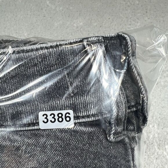 Free People We The Free Jeans Size 28 Black High Rise Straight Leg Inseam 31 in - Picture 11 of 11